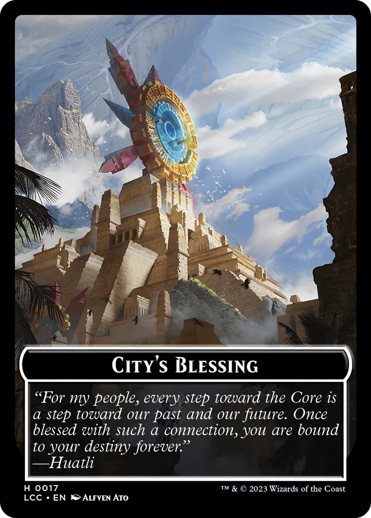 City's Blessing // Vampire (004) Token (TLCC)