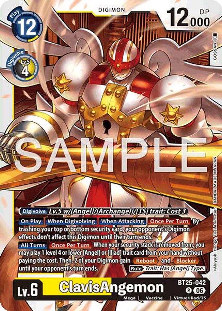 ClavisAngemon - BT25-042 - Rare