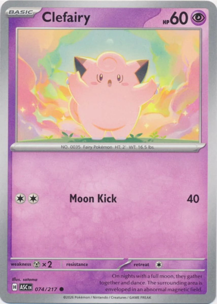 Clefairy - 074/217 - Common
