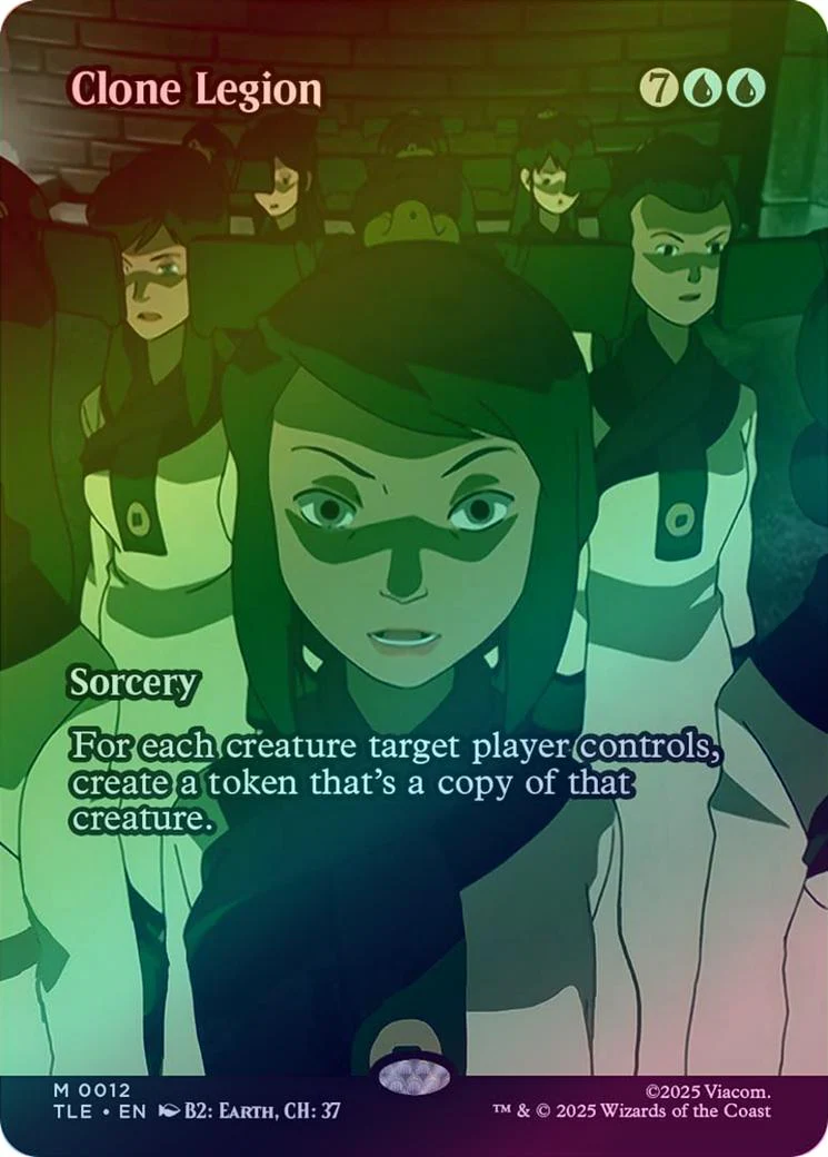 Clone Legion - Borderless Source Material (Foil) (TLE)