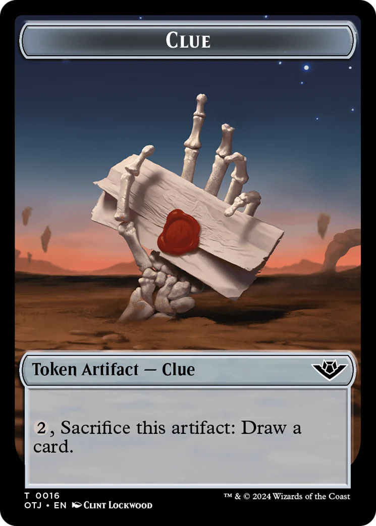 Clue // Plot Token (TOTJ)
