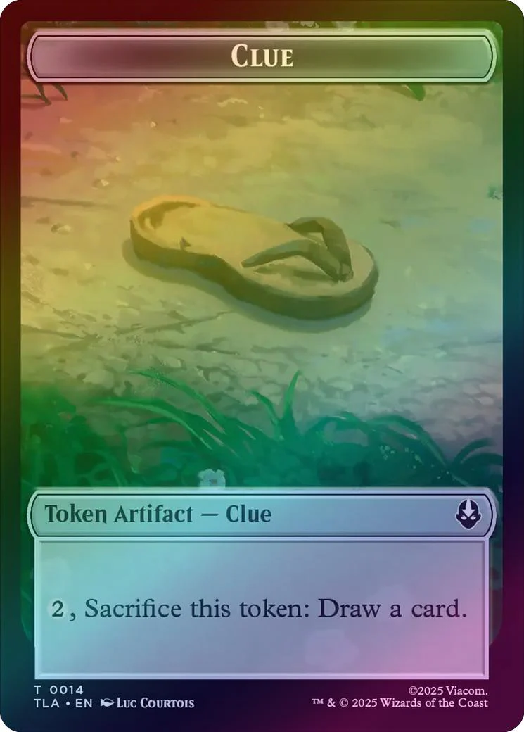 Clue (014) // Ally (005) Token (Foil) (TTLA)