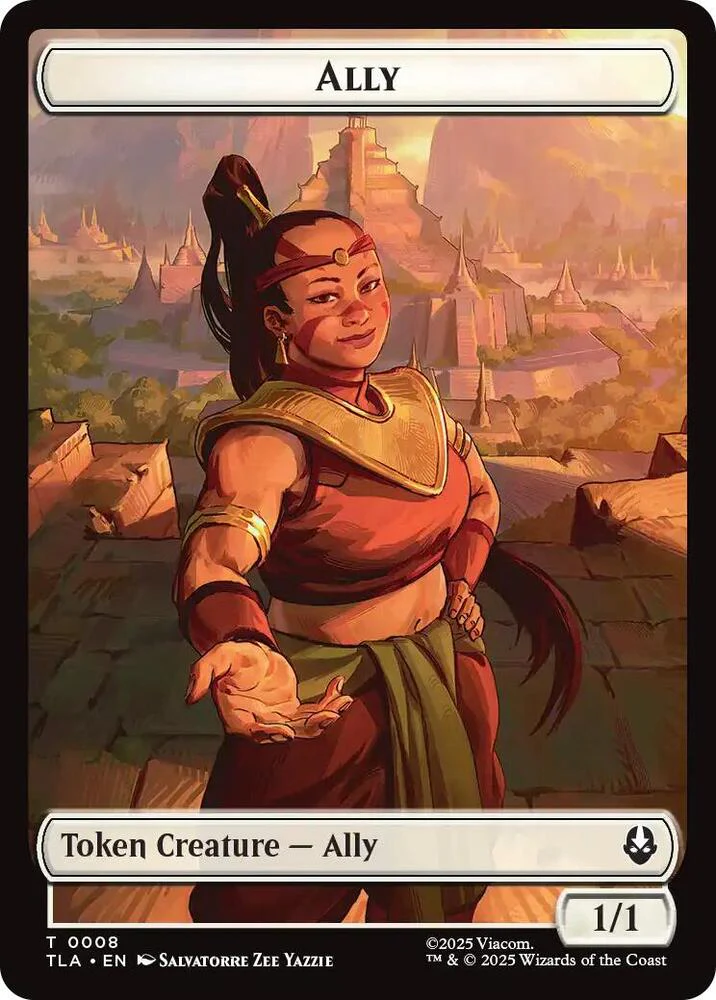 Clue (016) // Ally (008) Token (TTLA) - Image 2