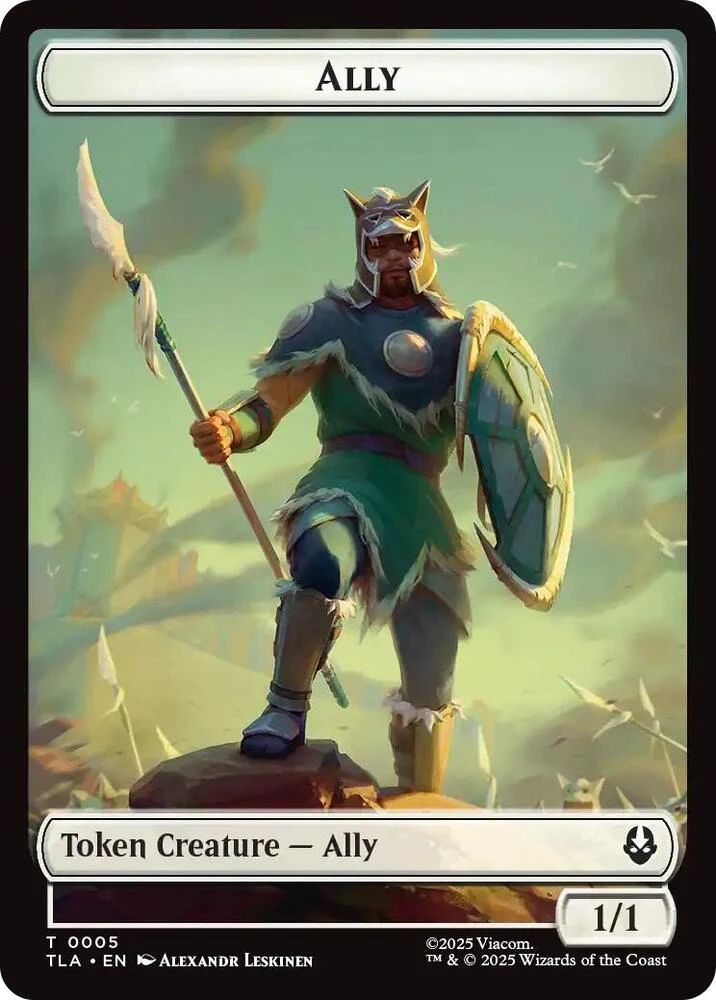 Clue (014) // Ally (005) Token (TTLA) - Image 2