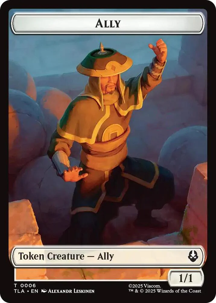 Clue (017) // Ally (006) Token (Foil) (TTLA) - Image 2