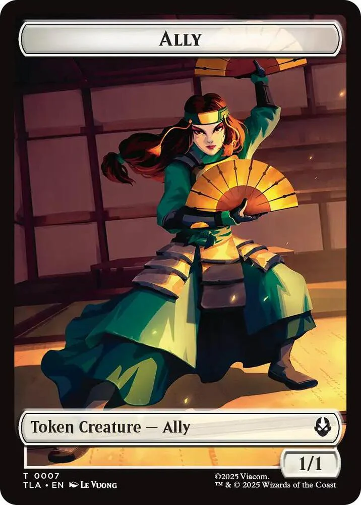 Clue (018) // Ally (007) Token (Foil) (TTLA) - Image 2