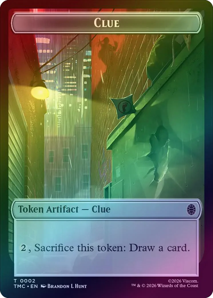 Clue // Rat Token (Foil) (TTMC)