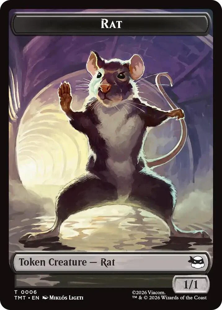 Clue // Rat Token (Foil) (TTMC) - Image 2