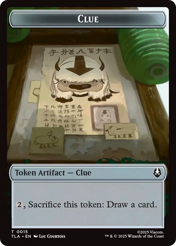 Clue (015) // Ally (004) Token (TTLA)