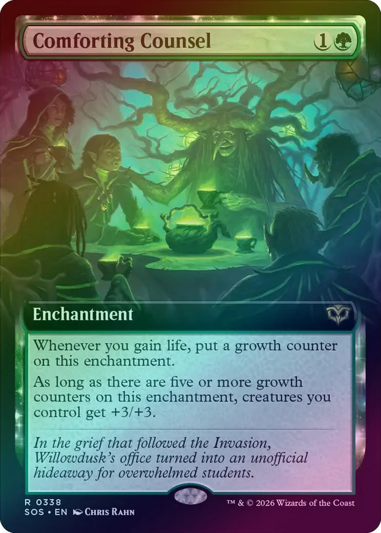 Comforting Counsel - Extended Art (Foil) (SOS)