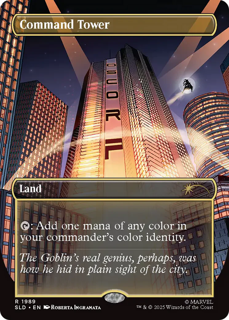 Command Tower - Marvel's Spider-Man: Villainous Plots (SLD)