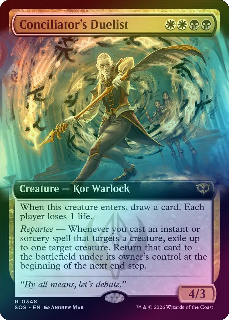 Conciliator's Duelist - Extended Art (Foil) (SOS)