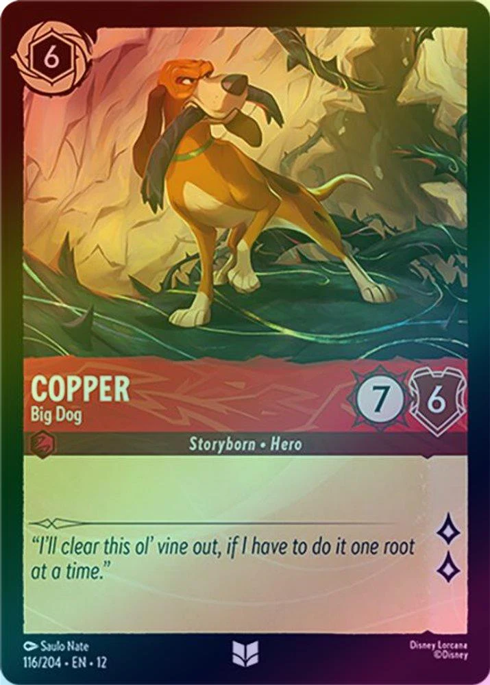 Copper (Big Dog) - 116/204 - Uncommon (Foil)