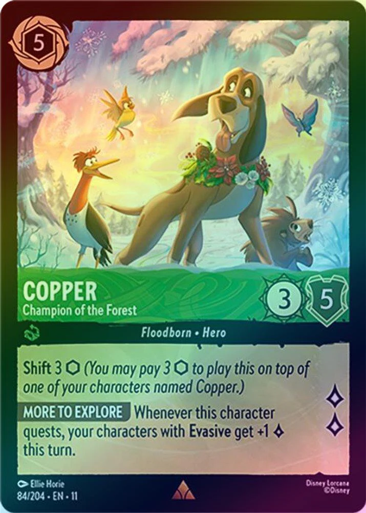 Copper (Champion of the Forest) - 84/204 - Rare (Foil)