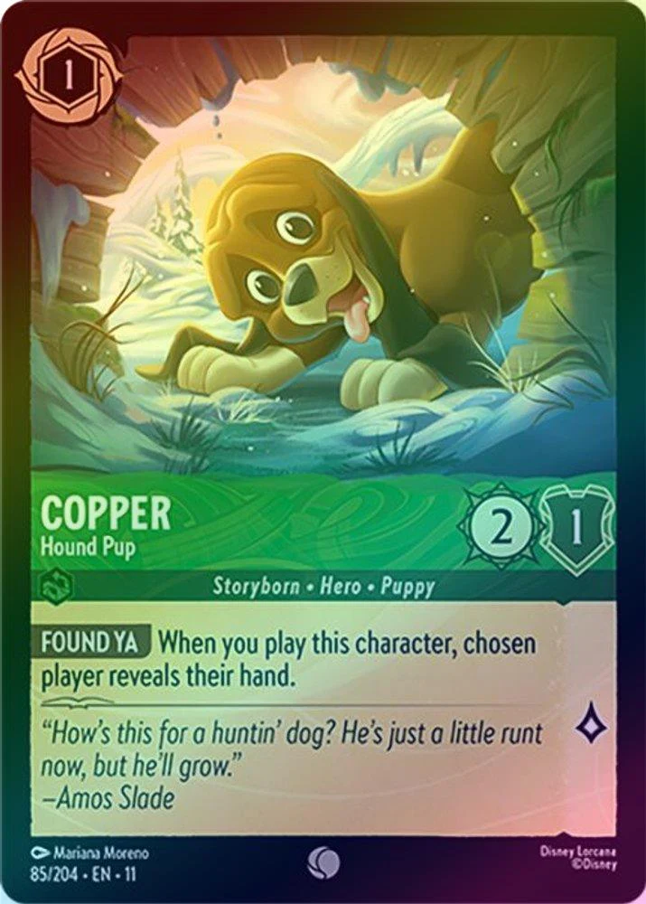 Copper (Hound Pup) - 85/204 - Common (Foil)