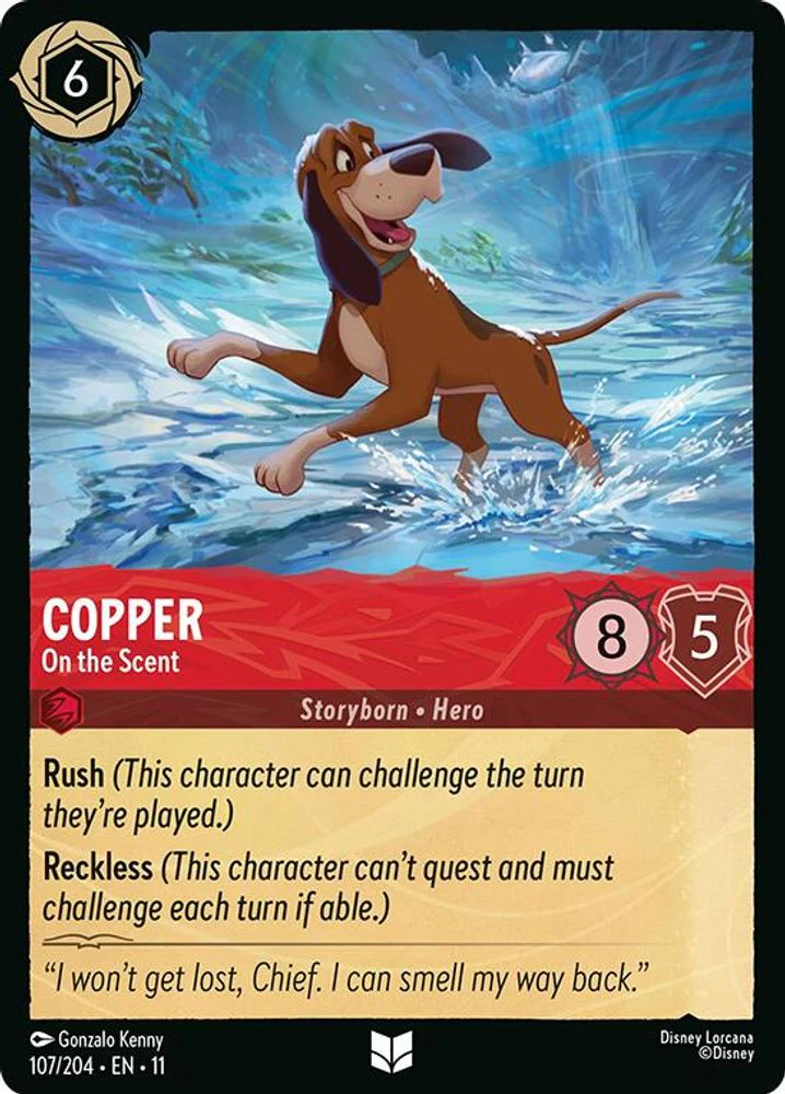 Copper (On the Scent) - 107/204 - Uncommon