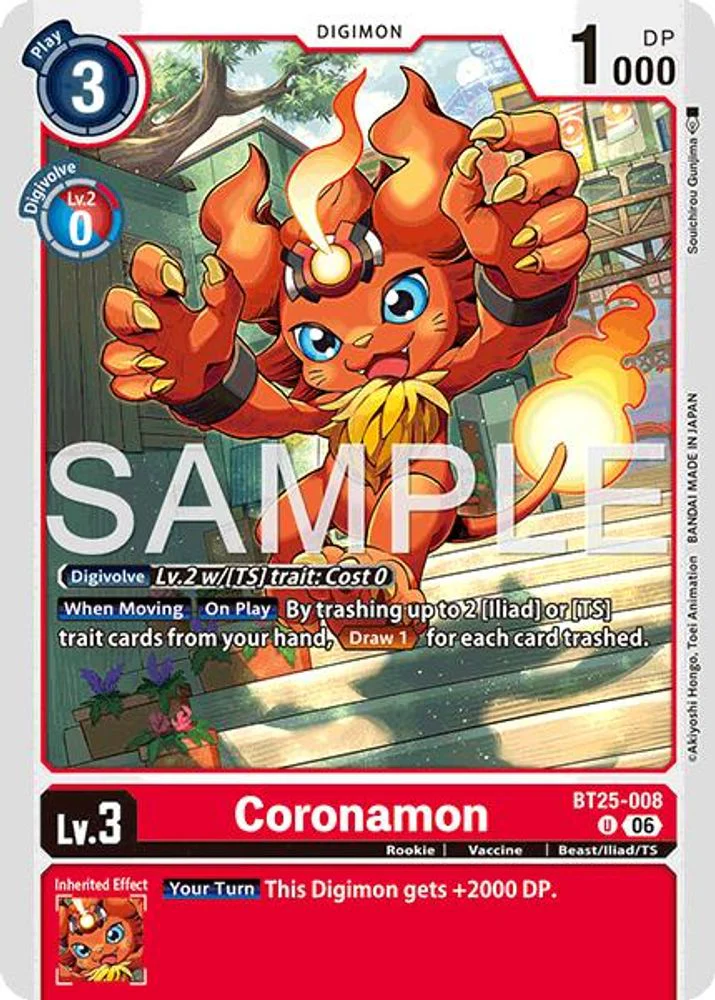 Coronamon - BT25-008 - Uncommon