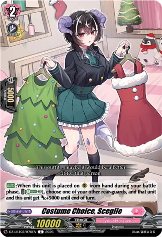Costume Choice, Sceglie - DZ-LBT02/070EN - Common