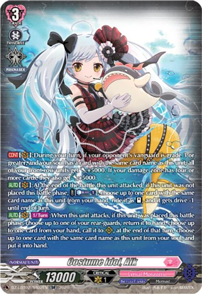 Costume Idol, Alk (SR) - DZ-LBT02/SR02EN - Silver Rare