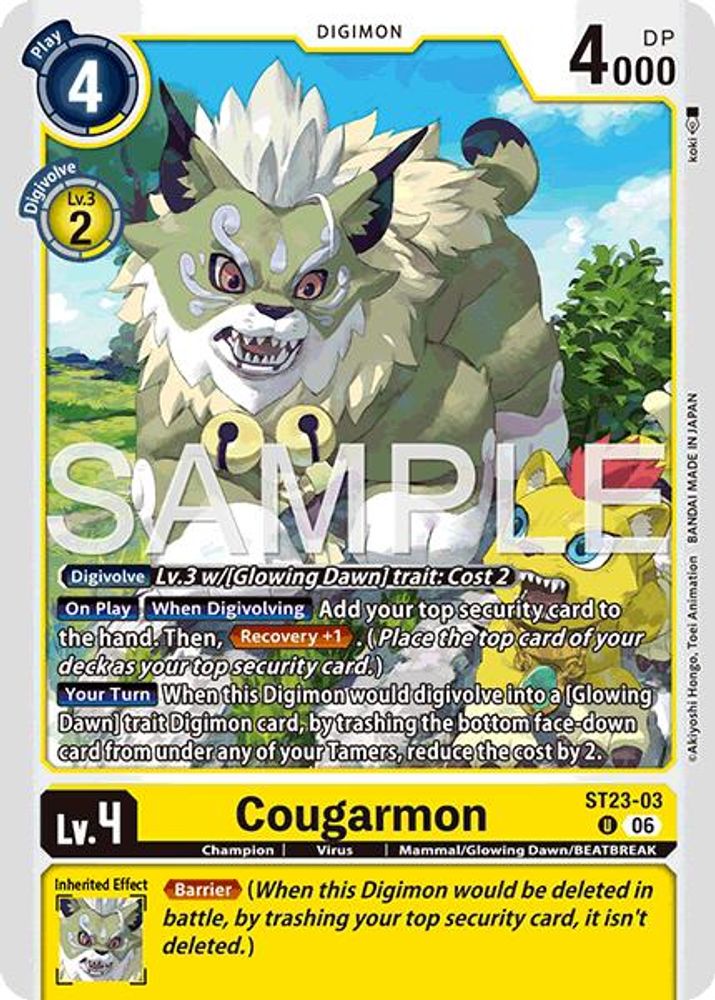 Cougarmon - ST23-03 - Uncommon