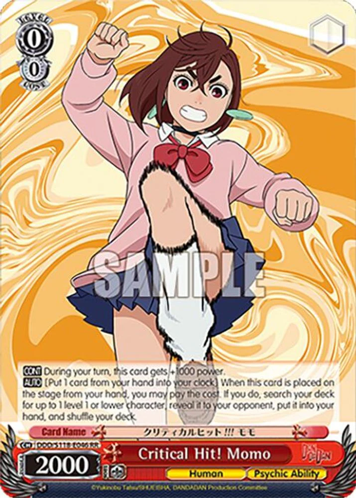 Critical Hit! Momo - DDD/S118-E046RR - Double Rare