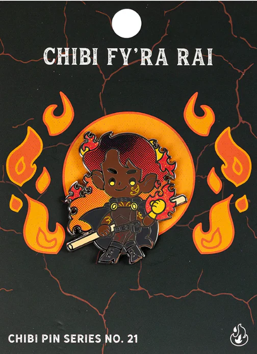 Critical Role - Chibi Pin No. 21 - Fy'ra Rai
