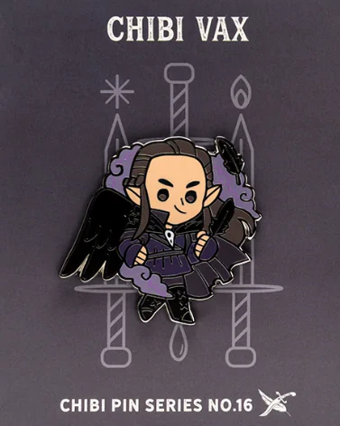 Critical Role - Chibi Pin No. 16 - Vax'ildan