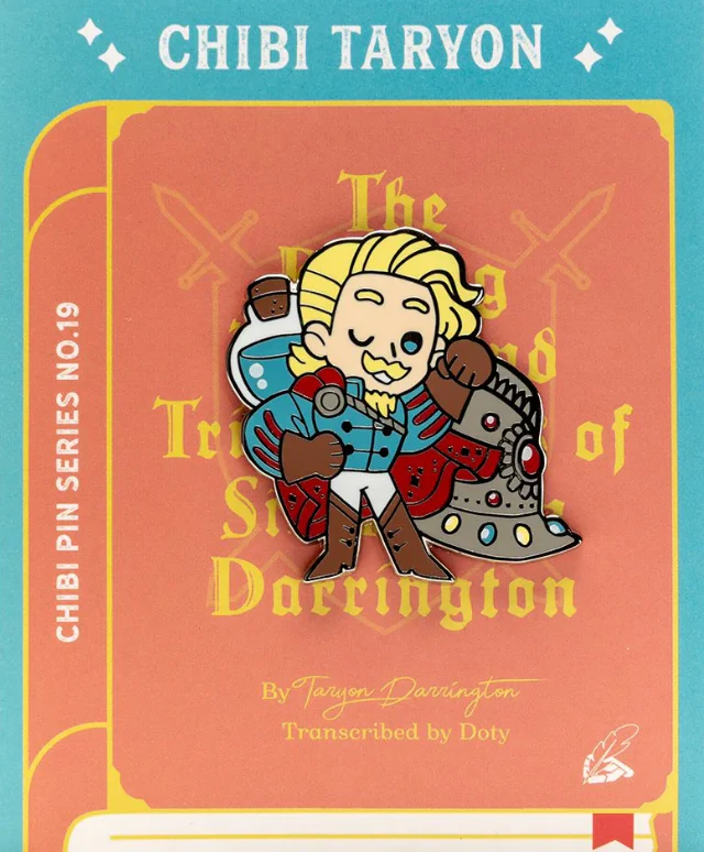 Critical Role - Chibi Pin No. 19 - Taryon Darrington