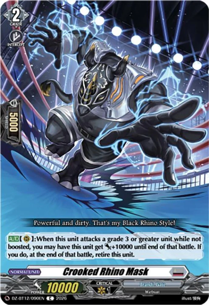 Crooked Rhino Mask - DZ-BT12/090EN - Common