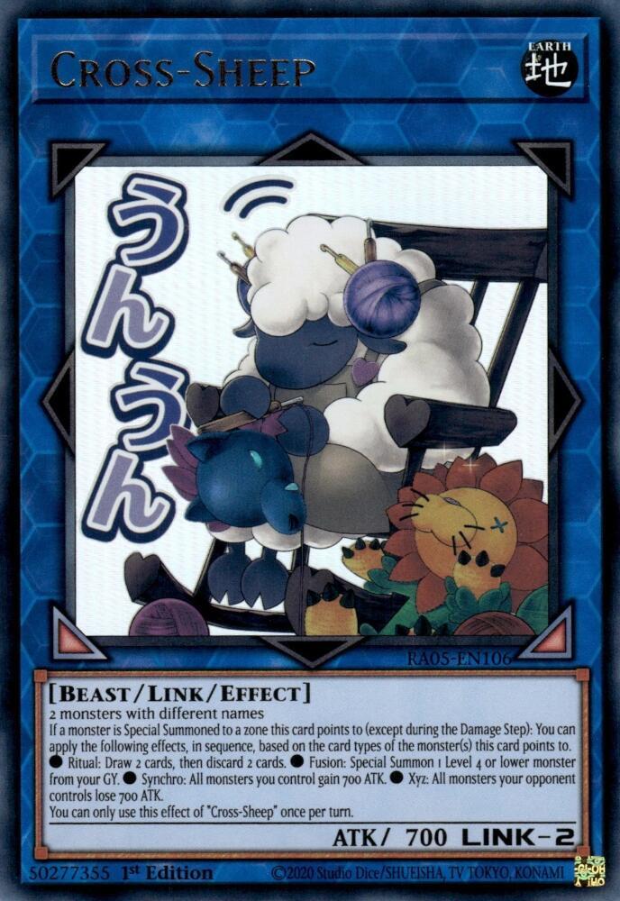 Cross-Sheep - RA05-EN106 - Ultra Rare - 1st Edition