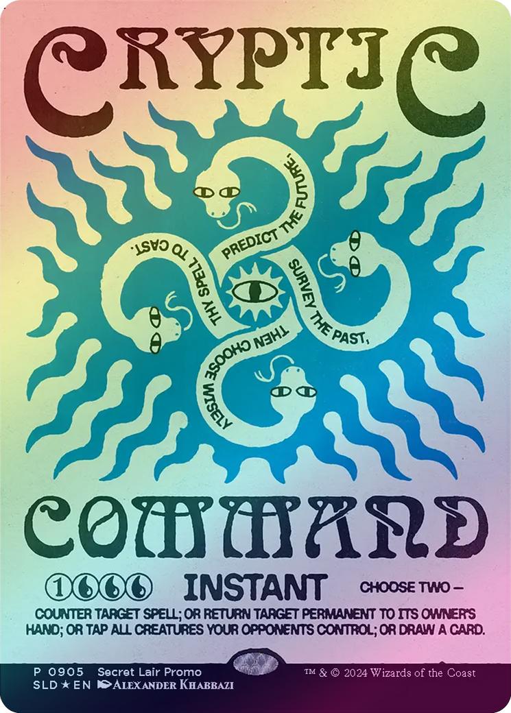 Cryptic Command - SLD Bonus Card (Rainbow Foil) (SLD)