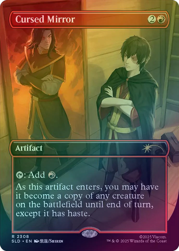 Cursed Mirror - ATLA: The Ember Island Players (Rainbow Foil) (SLD)