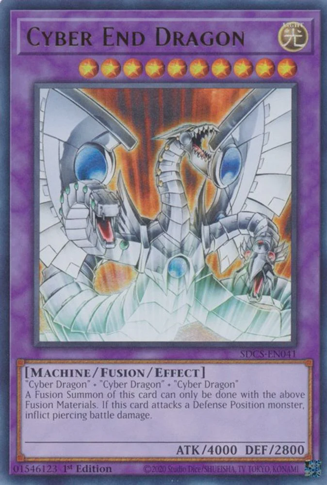 Cyber End Dragon - SDCS-EN041 - Ultra Rare - Unlimited