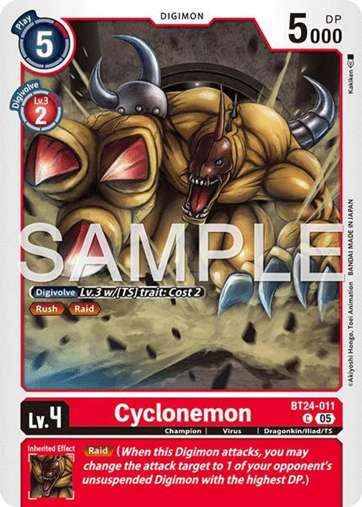 Cyclonemon - BT24-011 - Common