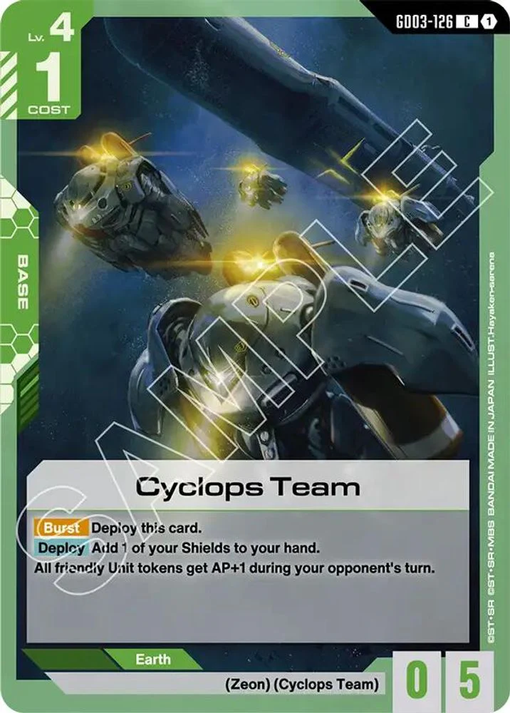 Cyclops Team - GD03-126 - Common