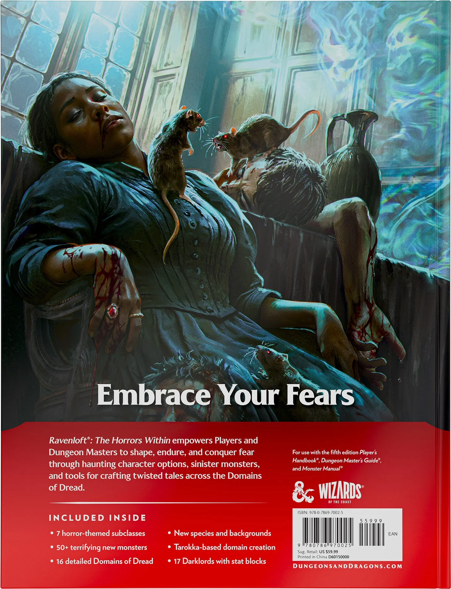 D&D: 5E - Ravenloft: The Horrors Within - Reg. Cover (HC) (Pre-Order) - Image 2
