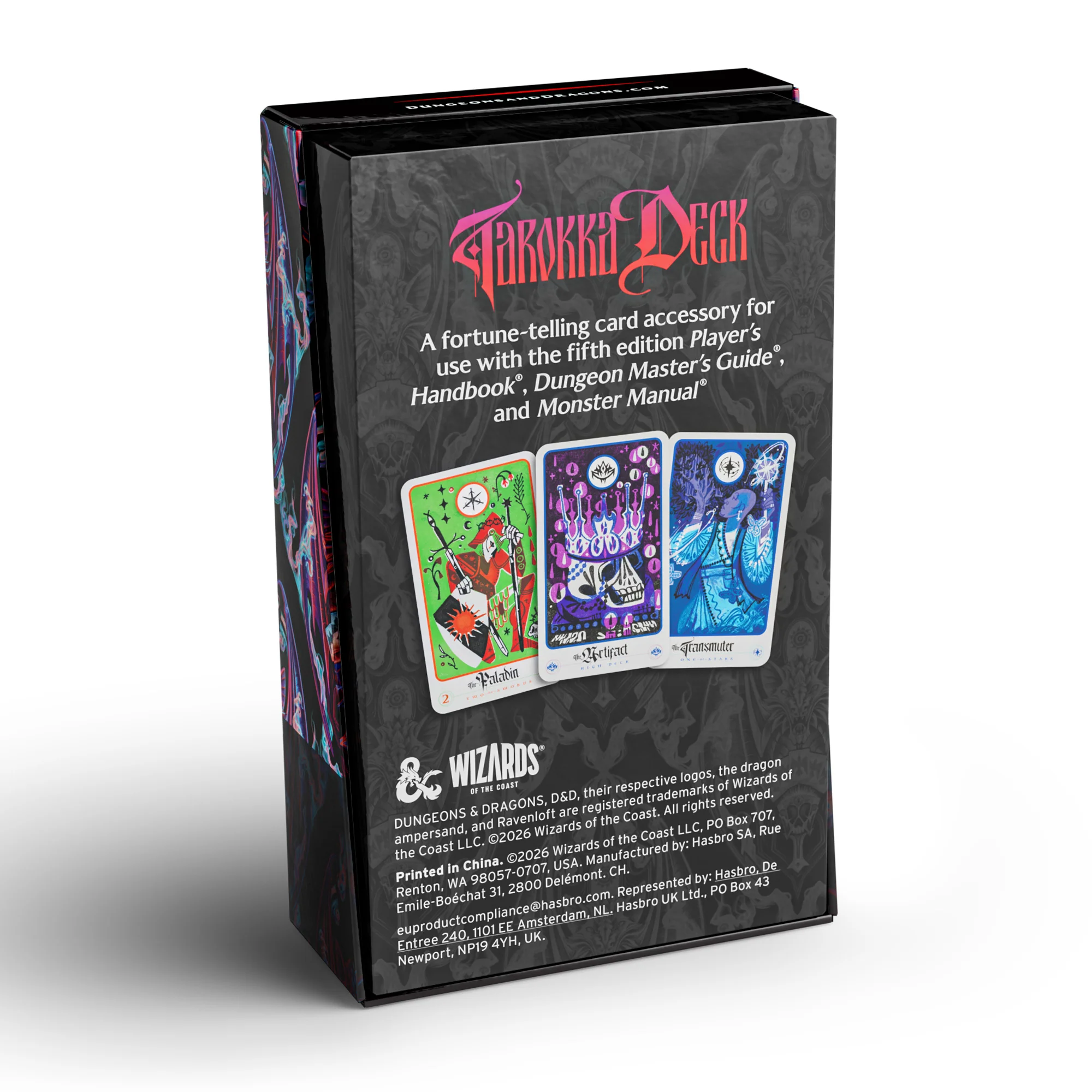 D&D: 5E - Ravenloft: The Horrors Within - Tarokka Deck (Pre-Order) - Image 2