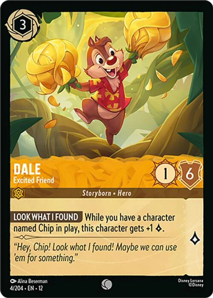 Dale (Excited Friend) - 4/204 - Common