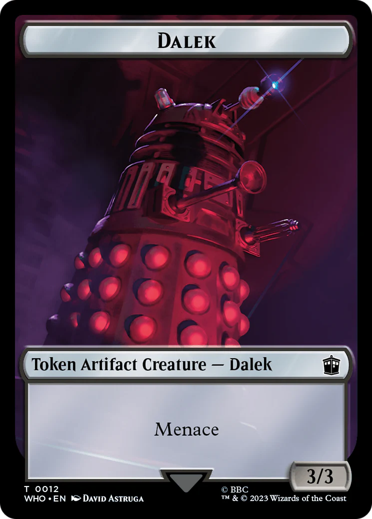 Dalek // Alien Angel Token (TWHO)