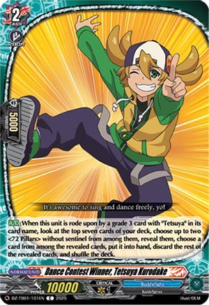 Dance Contest Winner, Tetsuya Kurodake - DZ-TB01/101EN - Common