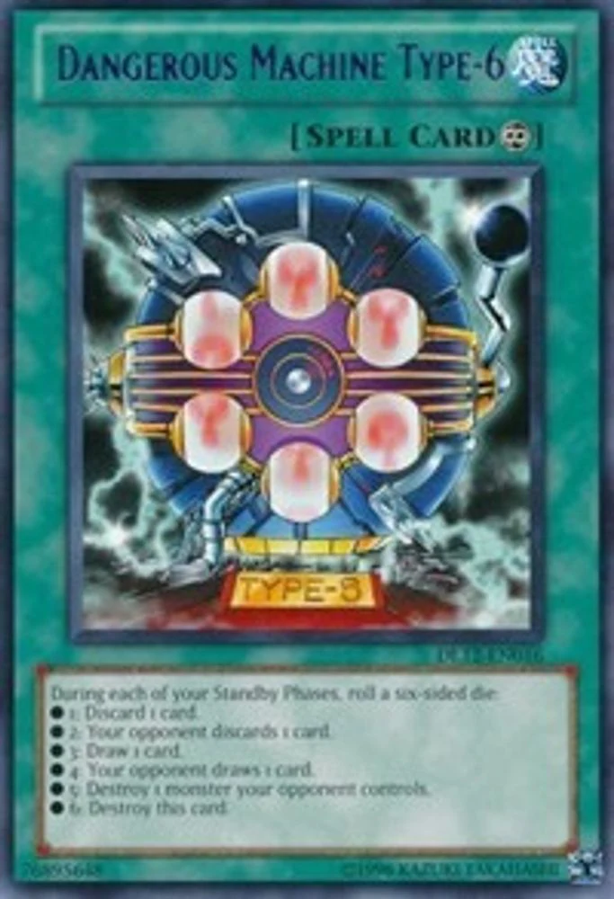 Dangerous Machine Type-6 (Red) - DL12-EN016 - Rare