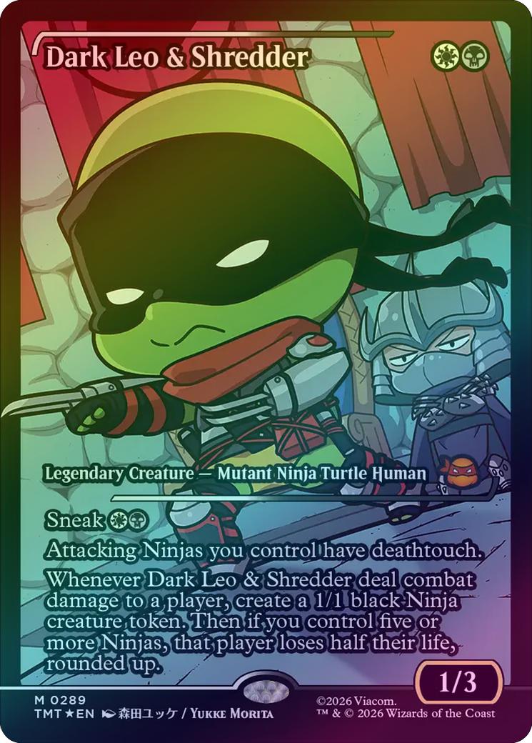 Dark Leo & Shredder - Japan Showcase (Foil) (TMT)