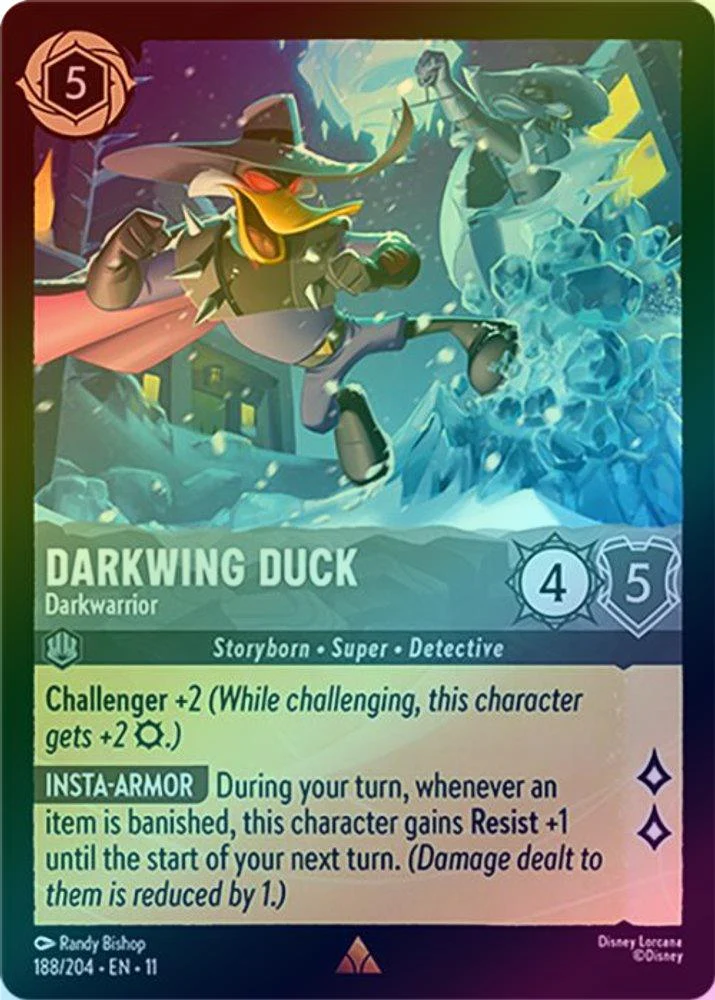 Darkwing Duck (Darkwarrior) - 188/204 - Rare (Foil)