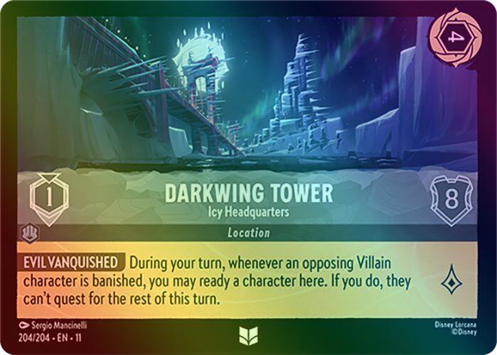 Darkwing Tower - 204/204 - Uncommon (Foil)