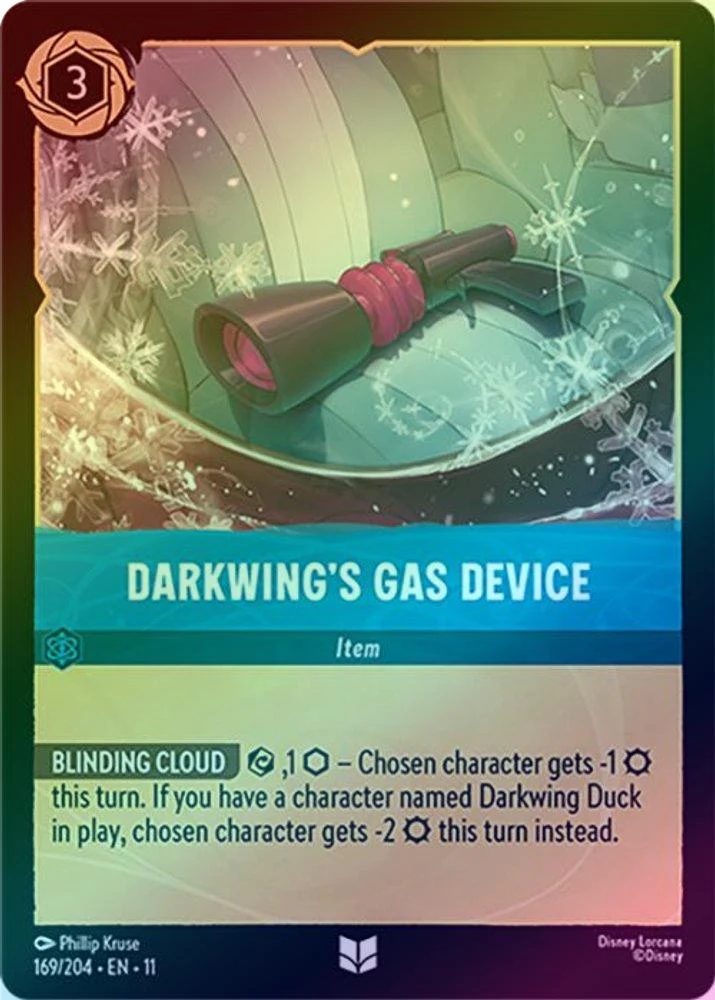 Darkwing's Gas Device - 169/204 - Uncommon (Foil)