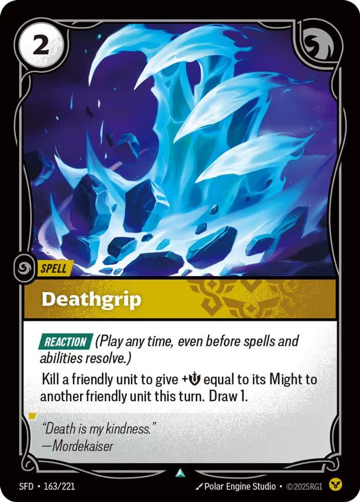 Deathgrip - 163/221 - Uncommon