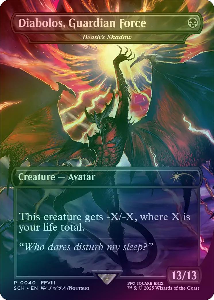 Diabolos, Guardian Force // Death's Shadow - Store Championship Promo (Foil) (SCH)
