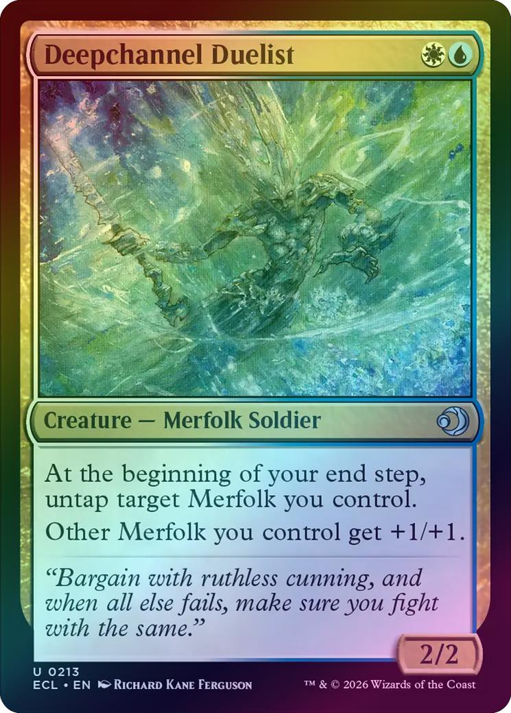 Deepchannel Duelist (Foil) (ECL)