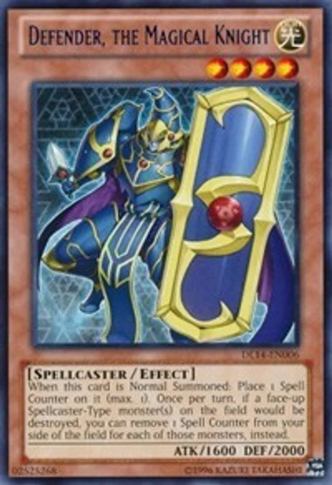 Defender, the Magical Knight (Red) - DL14-EN006 - Rare