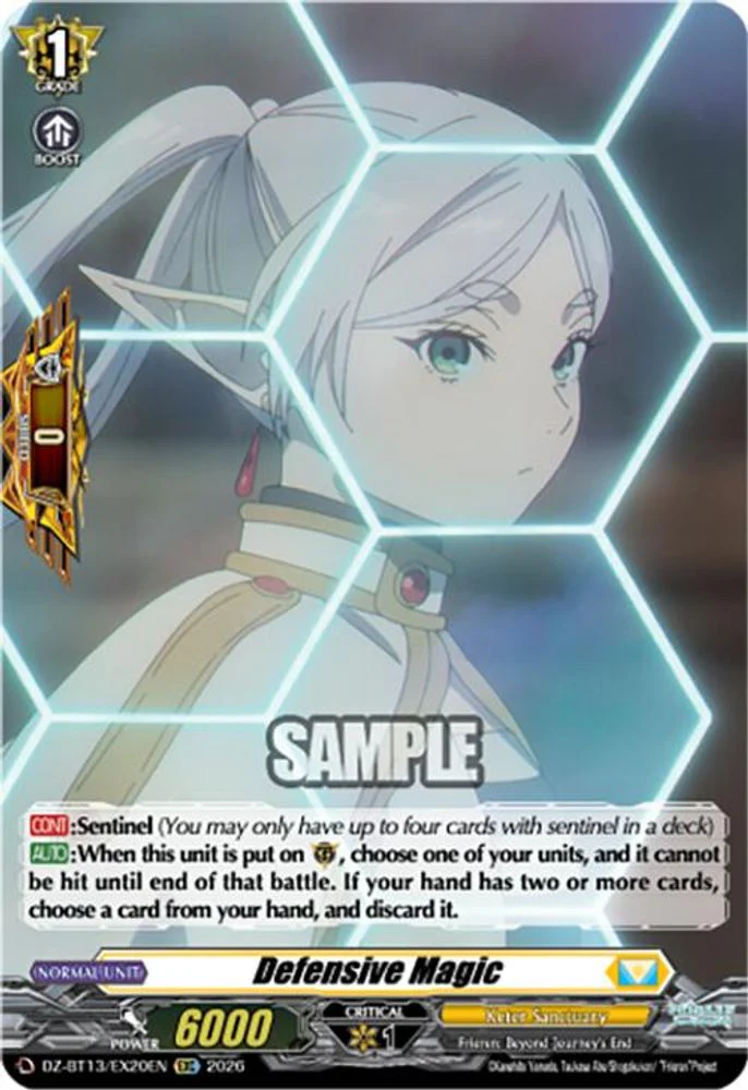 Defensive Magic - DZ-BT13/EX20EN - Extra Common